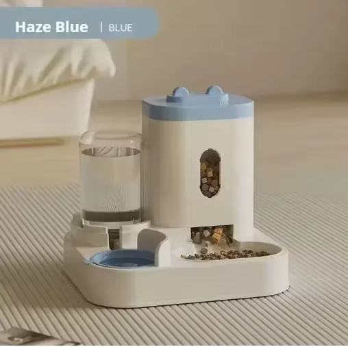 Mangiatoia per gatti e distributore d'acqua