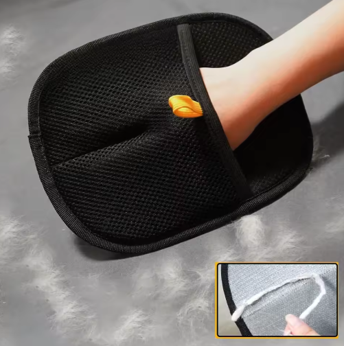 Guanti per Toelettatura e Rimozione Peli di Animali Domestici