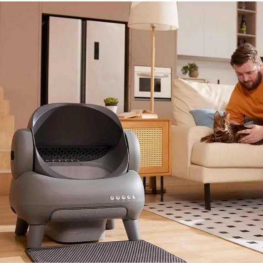 Lettiera Autopulente Smart Cat – Toilette Automatica per Gatti Grandi con Controllo App, Spazio Extra Large e Sistema Auto per Animali Domestici