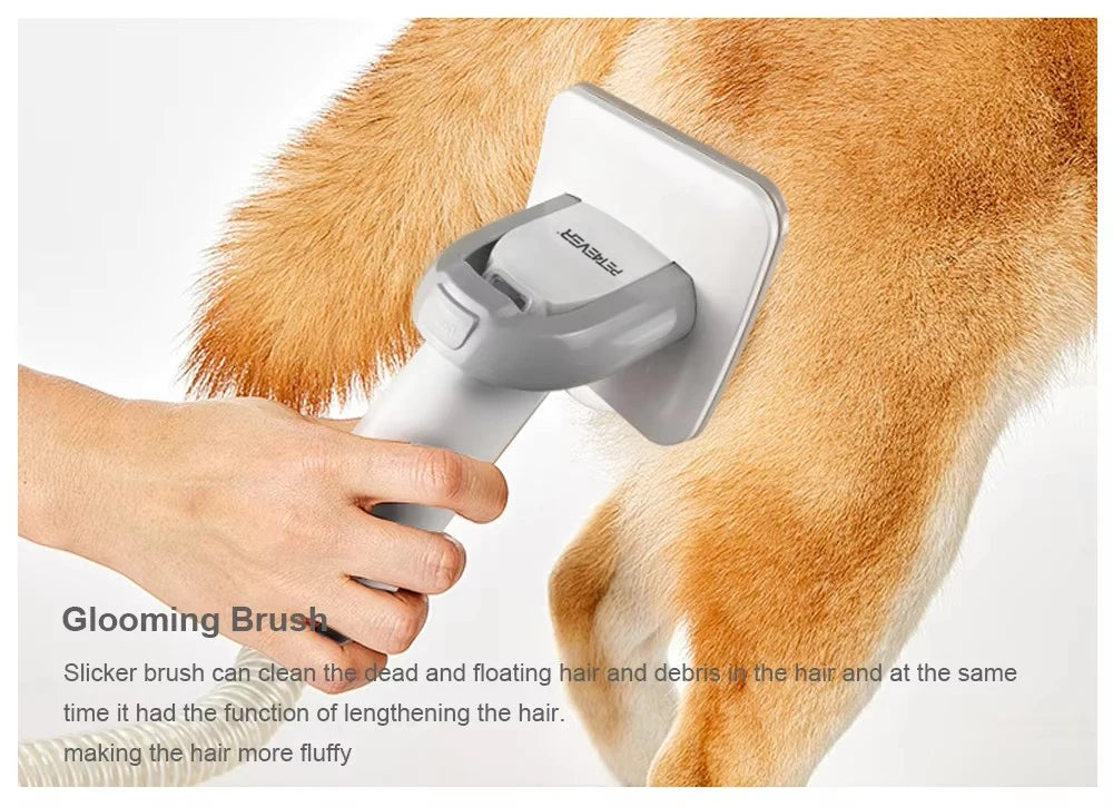 Aspirapolvere 5 in 1 per cani e gatti, strumenti per toelettatura